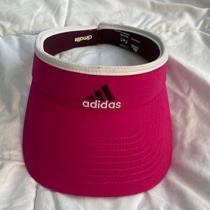 Pink Adidas Climalite One Size Women's Visor Hat